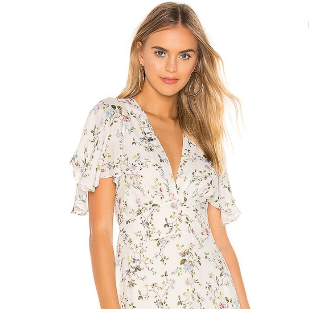Flutter Midi Dress Divine Heritage